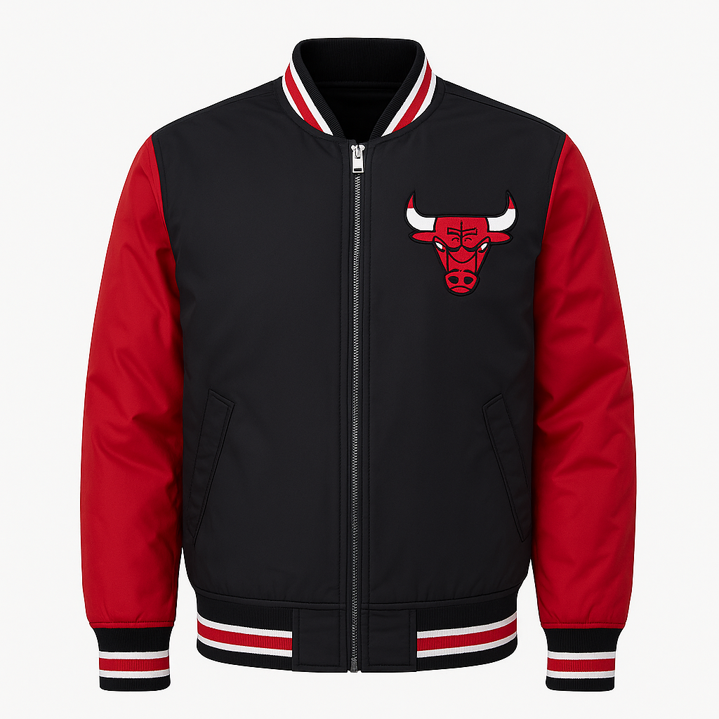 N.E. Varsity Jacket - Chicago Bulls