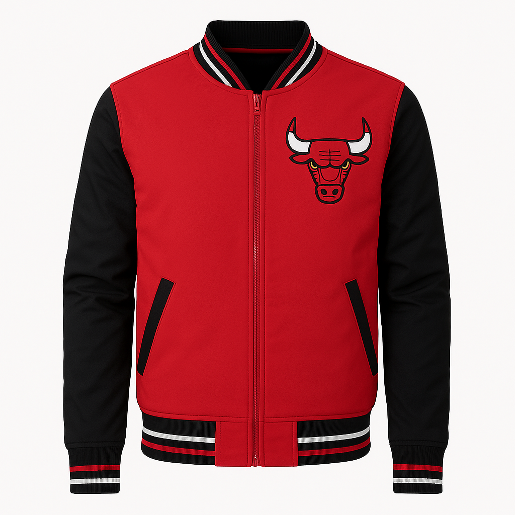 N.E. Varsity Jacket - Chicago Bulls