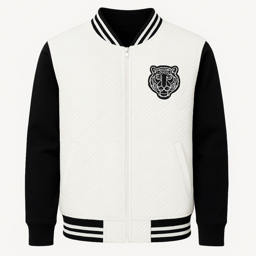 N.E. Zipper Hoodie - Wild Tigers