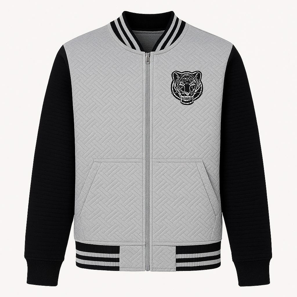 N.E. Zipper Hoodie - Wild Tigers