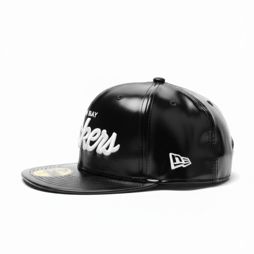 GB PACKERS - BLACK LEATHER