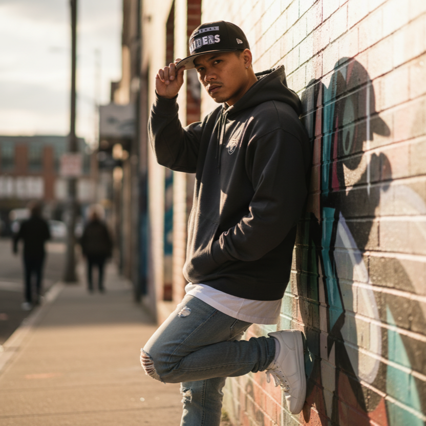 RAIDERS SUPER BOWL -BLACK