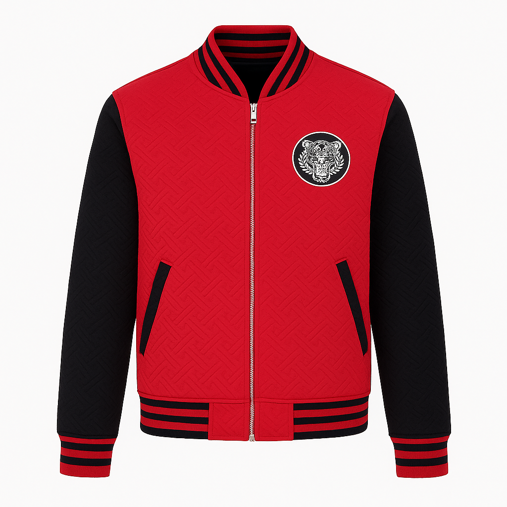 N.E. Zipper Hoodie - Wild Tigers