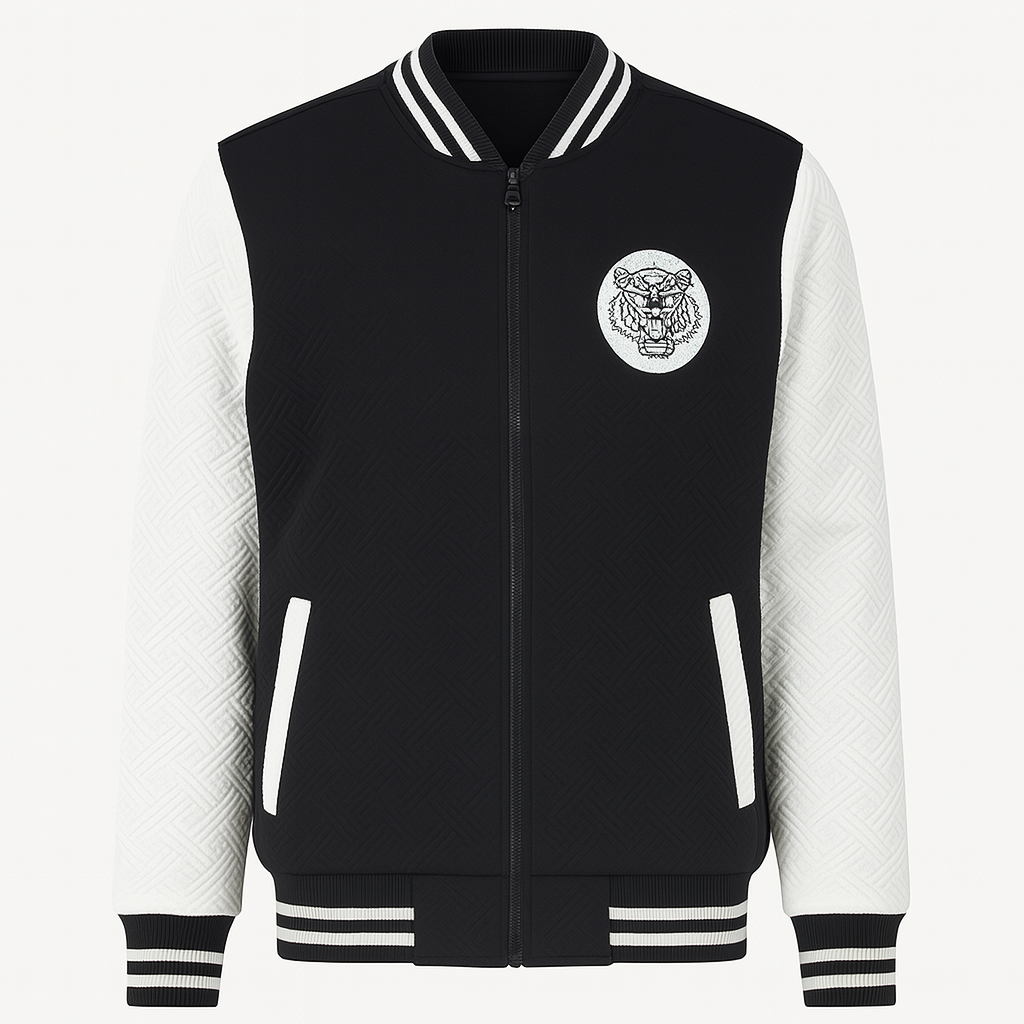 N.E. Zipper Hoodie - Wild Tigers