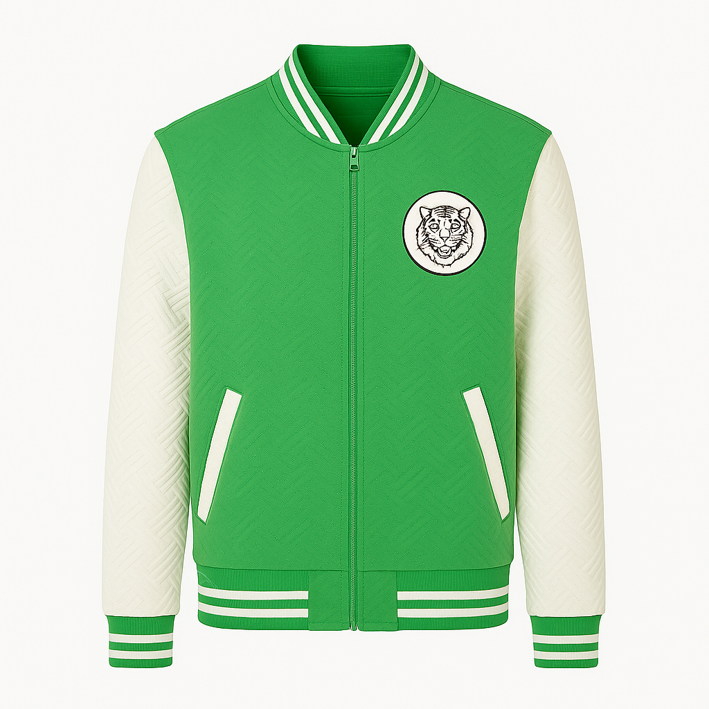 N.E. Zipper Hoodie - Wild Tigers