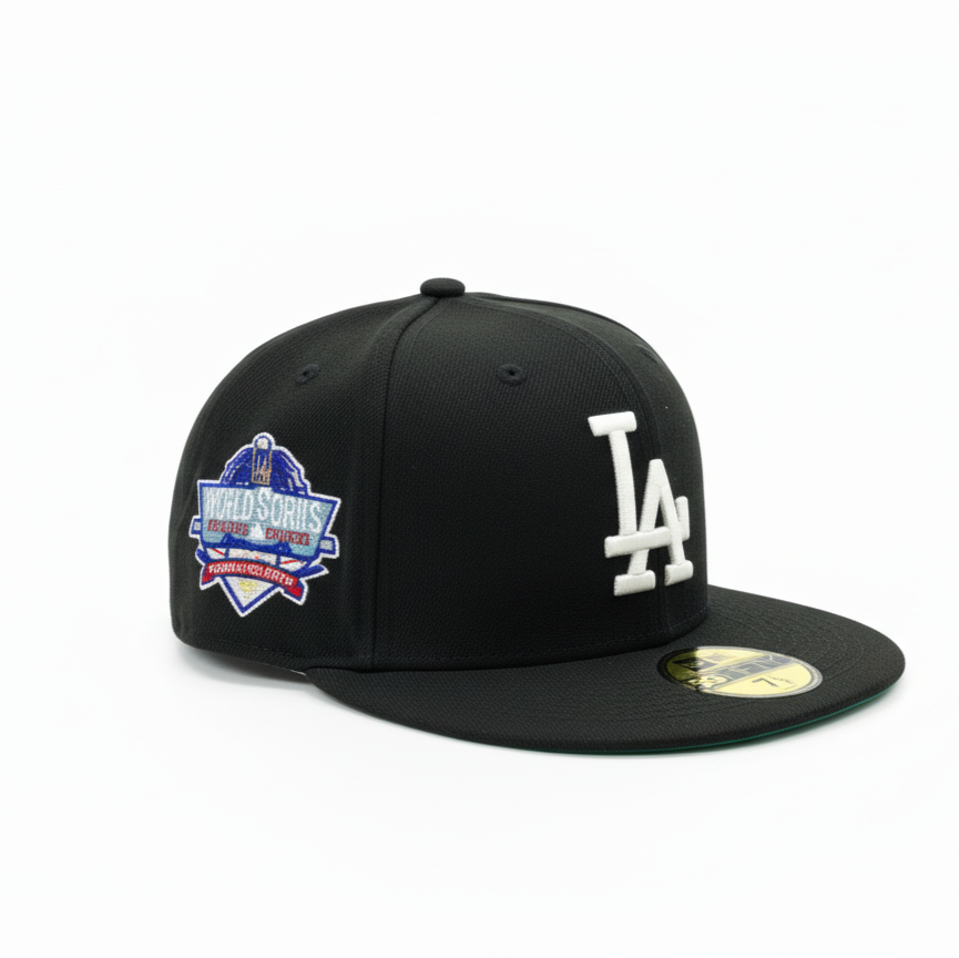 LA DODGERS - BLACK SIDE PATCH