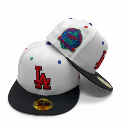LA DODGERS - WHITE RED