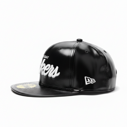 GB PACKERS - BLACK LEATHER