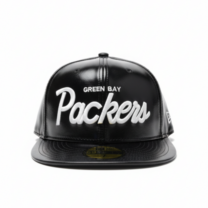 GB PACKERS - BLACK LEATHER