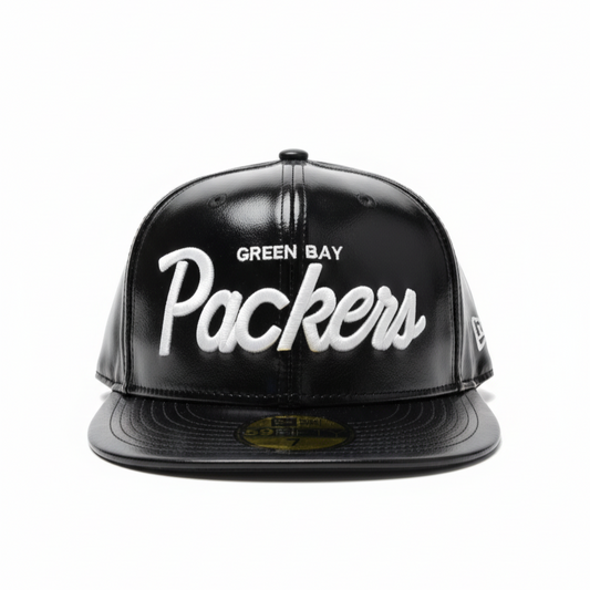 GB PACKERS - BLACK LEATHER