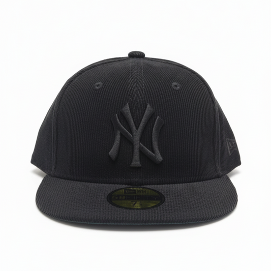 NY YANKEES - ALL BLACK CORDUROY