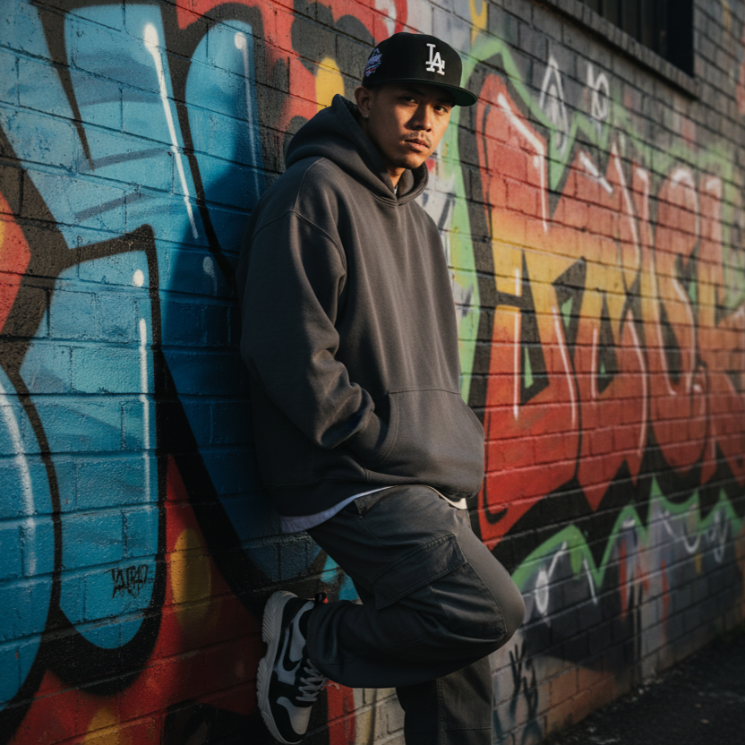 LA DODGERS - BLACK SIDE PATCH