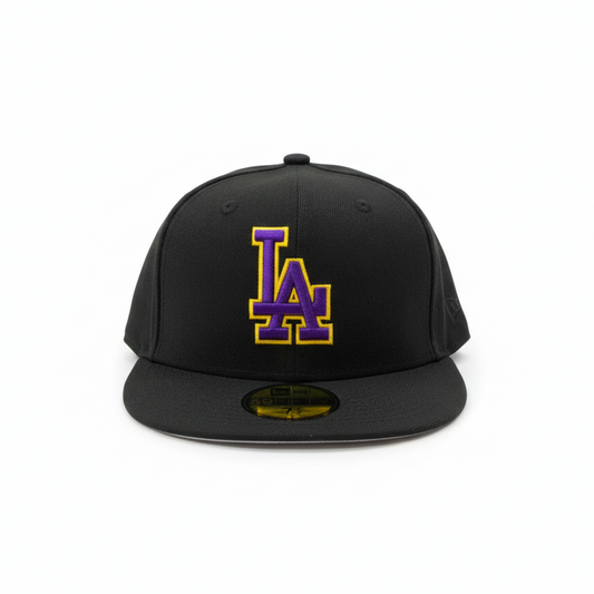 LA DODGERS -BLACK PURPLE